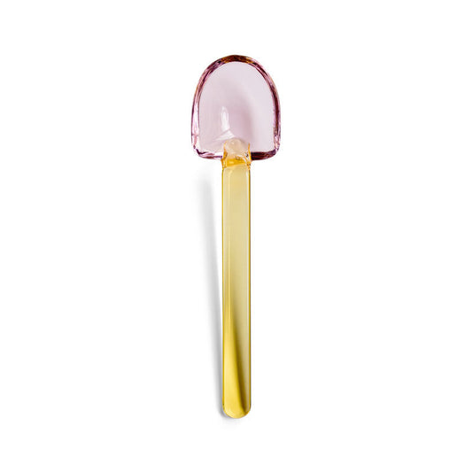 AMABRO (アマブロ) SNOW SHOVEL (Pink×Yellow) ピンク イエロー 黄色 カトラリー ティースプーン ジャムスプーン スノウ ショベル