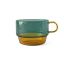 AMABRO (アマブロ) TWO TONE STACKING MUG Green × Yellow