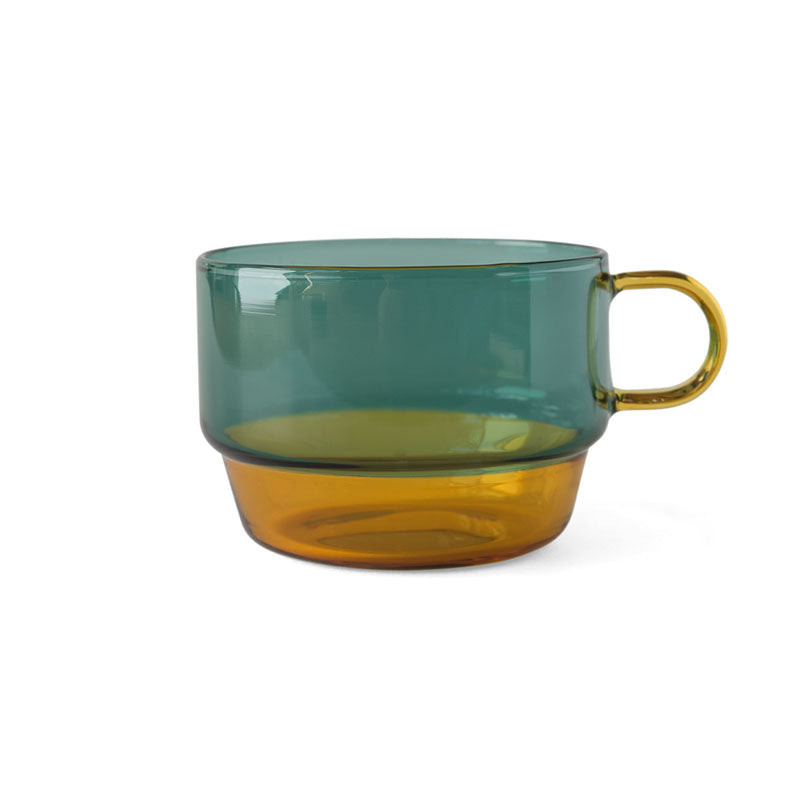 AMABRO (アマブロ) TWO TONE STACKING MUG Green × Yellow グリーン イエロー スタッキング マグ