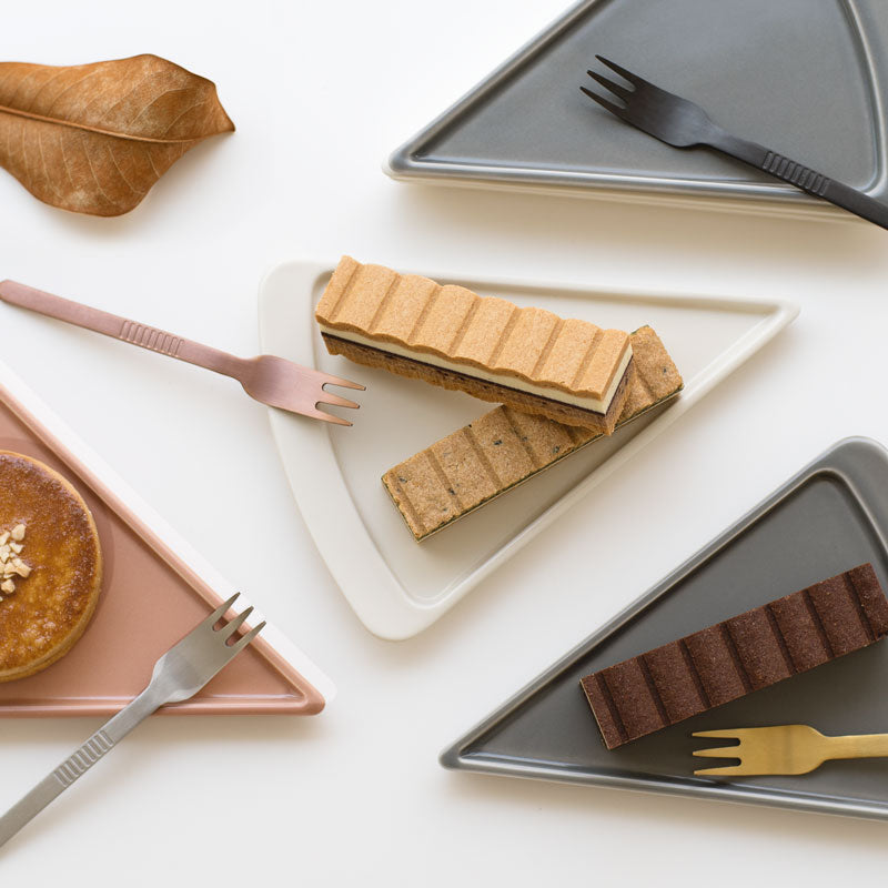 AMABRO (アマブロ) SHORT CAKE PLATE Gray ショート ケーキ プレート