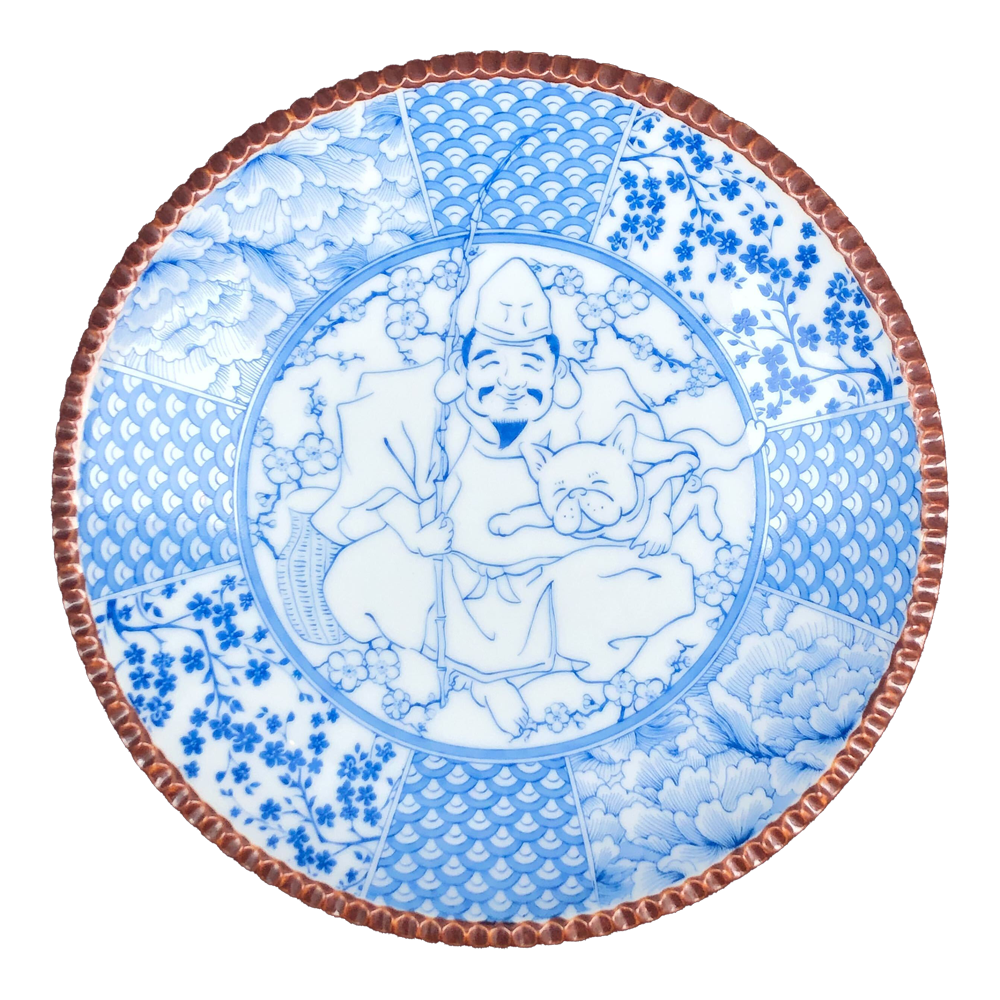 恵比寿 ショーキチ イゲ皿》【HARVEST × イゲ皿 by よざん窯】約15.5cm