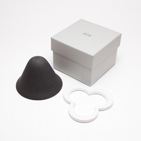 カフェハット コーヒー セラミックフィルター ペーパーレス  ドリッパー 白 Coffee hat white 肥前吉田焼