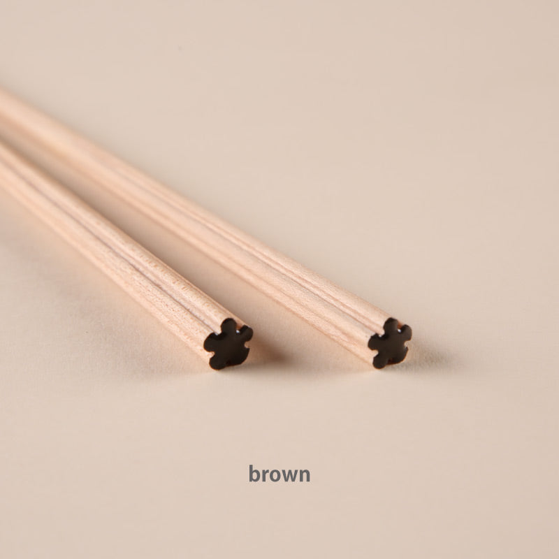 【nendo × 箸蔵まつかん】hanataba brown 23cm