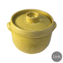 HARVEST Color Rice Pot ライス ポット 土鍋 イエロー 1合 信楽焼
