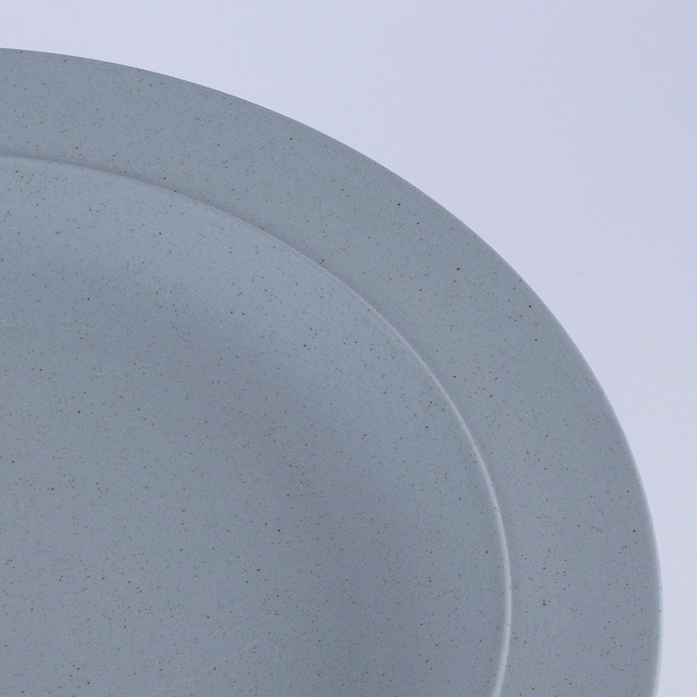 roca グレー plate L 23.5cm