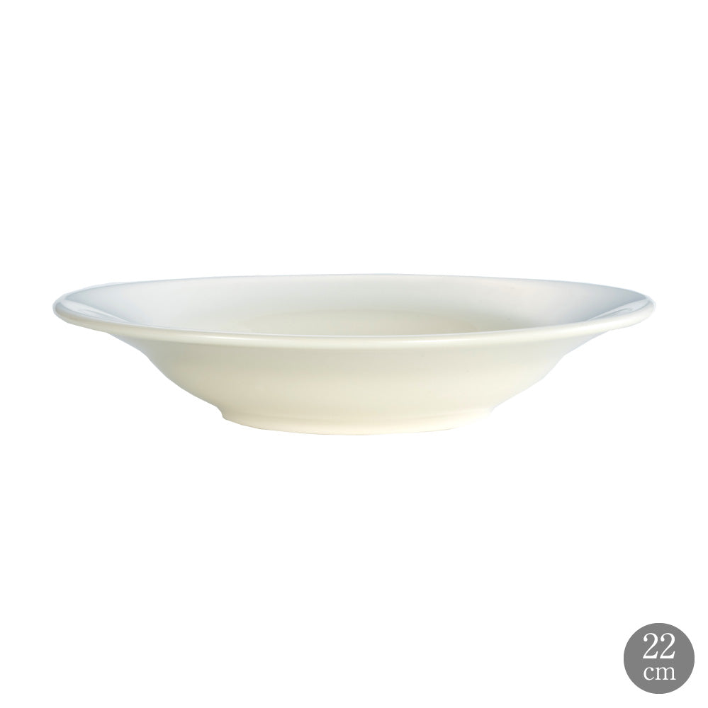 TUXTON タクストン Eggshell 22cmスーププレート